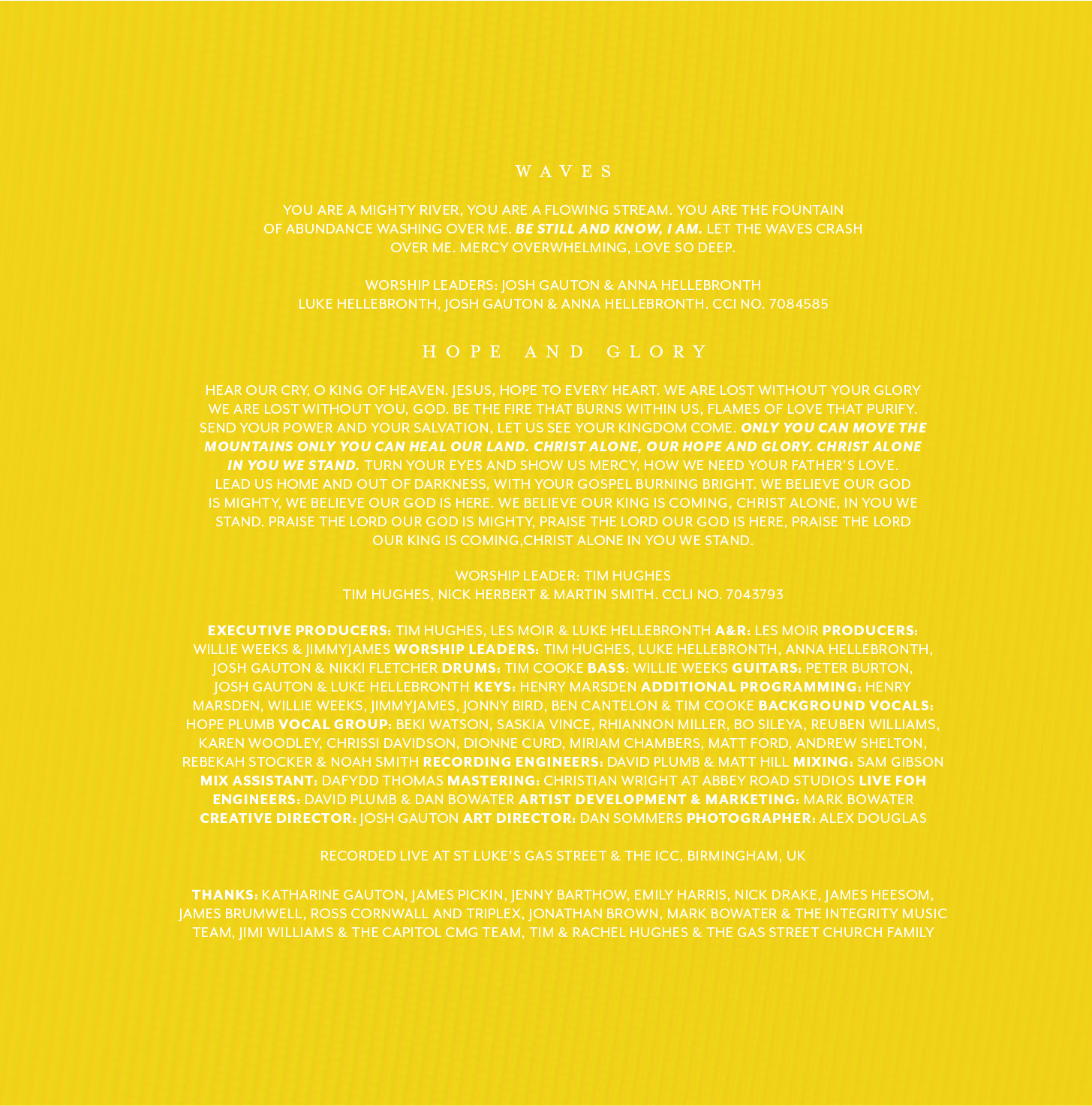 Worship Central - Stir A Passion (CD)